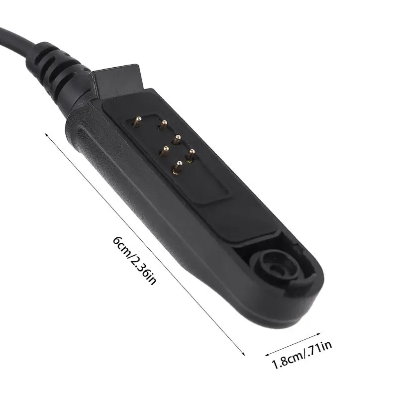 Waterproof Covert Air Acoustic Tube Earpiece Headset for BaoFeng UV-9R 9700 A-58 UV-9RPlus Walkie Talkie Radio Dropship