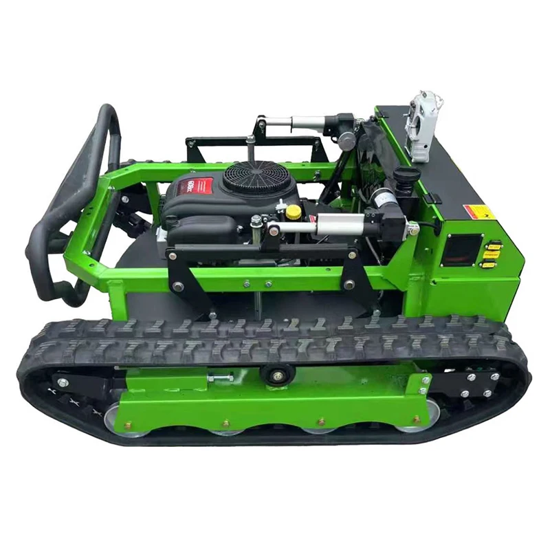 롱 지에 608-90A DIY 산업용 자동 잔디 깎기 기계 원격 제어 트랙터