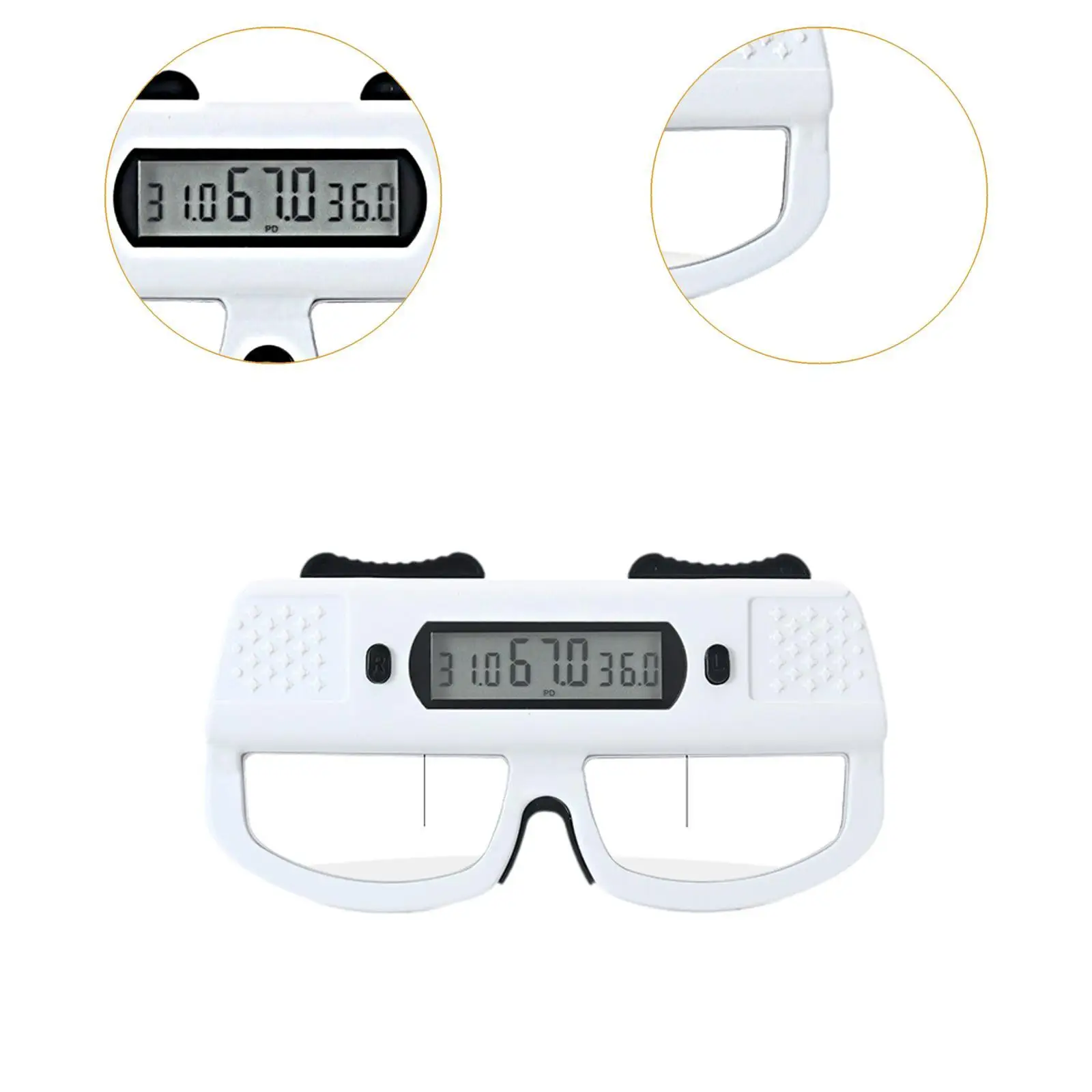 Pupil Distance Meter Tester LCD Screen Interpupillary Distance Scale