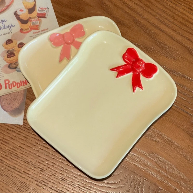 Exquisite Bow Shaped Sauce Cer - Kitchen Baking Dishes 评论和价格