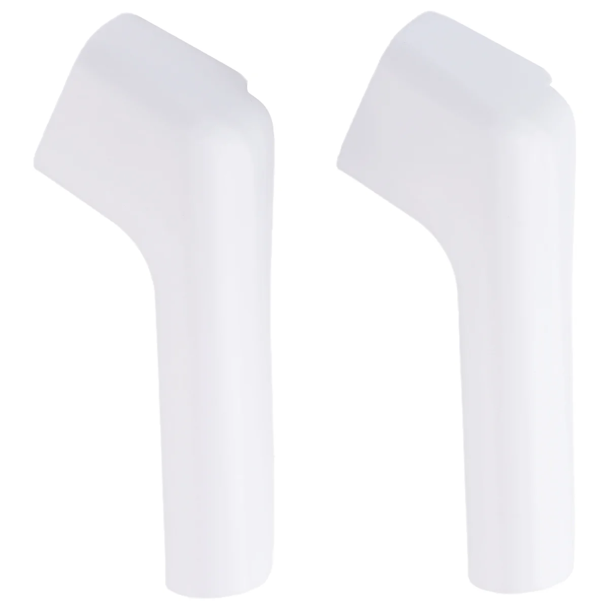 RV Gutter Spouts, RV Rain Gutter Downspout with Extensions, Rain Gutter Dwonspout Diverter 2 Right&2 Left Gutters White F