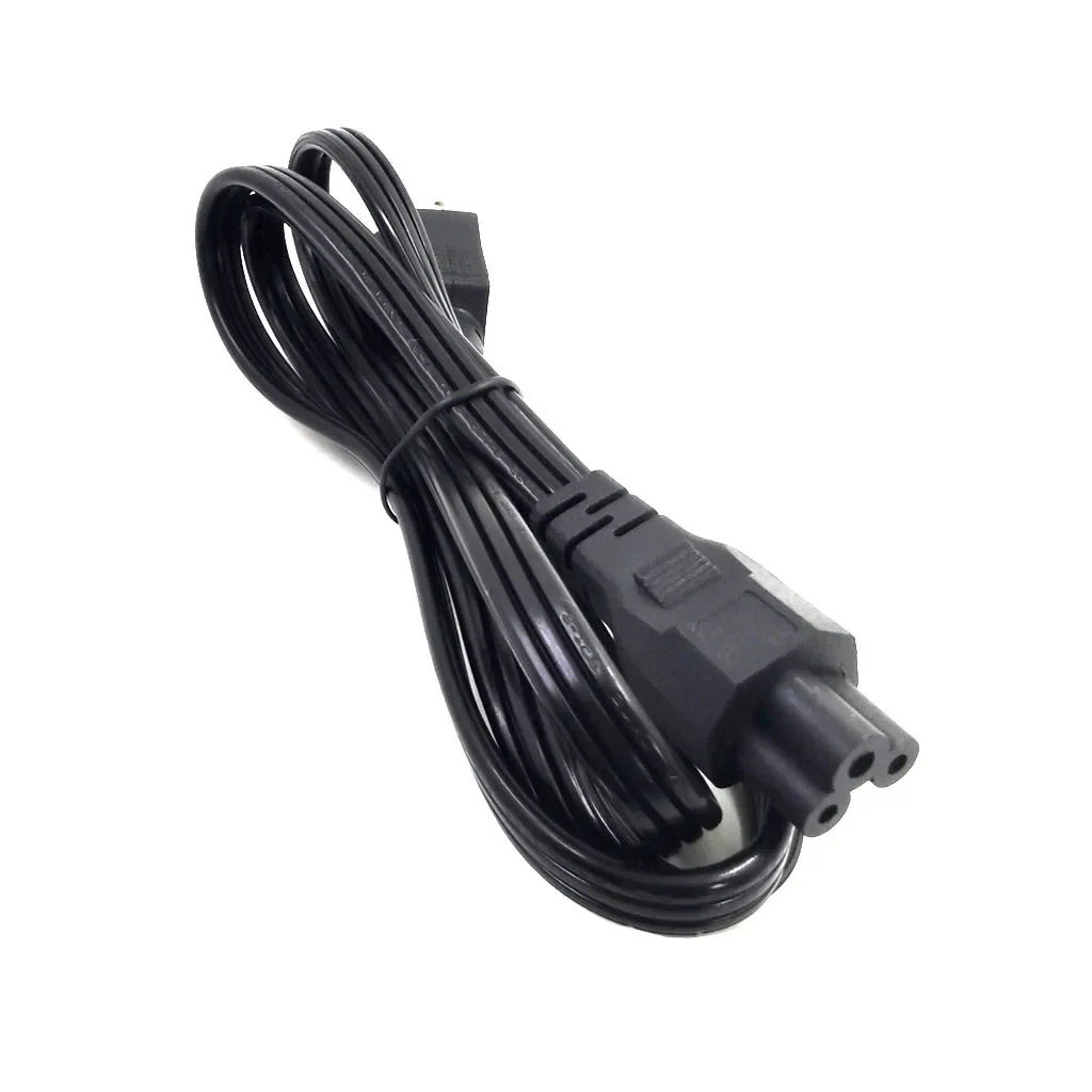 18AWG US 3 Prong Plug to IEC 320 C5 Power Adapter Lead Cable 1.2m American Standard AC Power Cord For Notebook