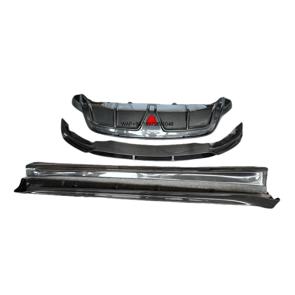 

True Carbon Fiber Body Kit for Y CM Style Front Lip Rear Diffuser Side Skirt