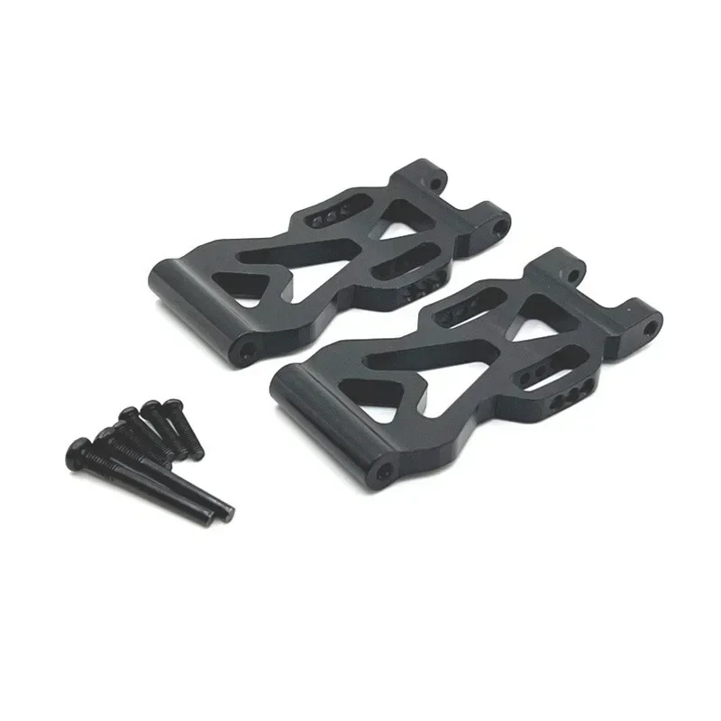 SCY 1/16 16101 16102 16103 16104 16106 JJRC Q117 piezas de coche RC, brazo oscilante inferior trasero de Metal