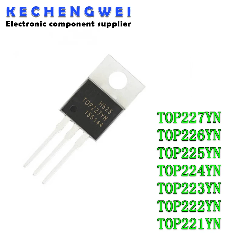 5pcs TOP227YN TO220 TOP227Y TO-220 TOP227 TOP226YN TOP226 TOP225YN TOP225 TOP224YN TOP224 TOP223YN TOP223 TOP222YN TOP221YN