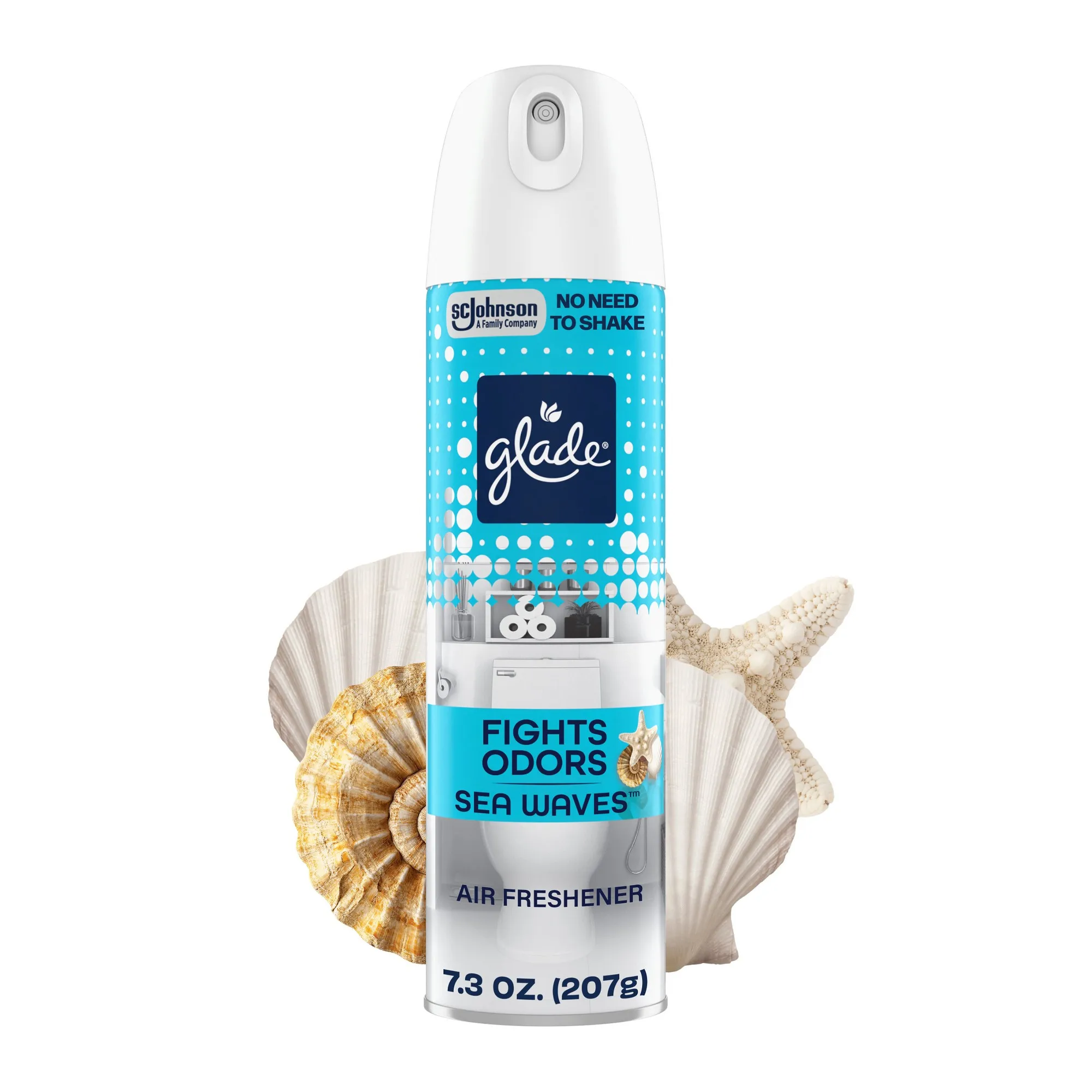 3pcs Sea Waves Room Spray Air Freshener Deodorizer Dye Free Paraben Free Home Bathroom Odor Control