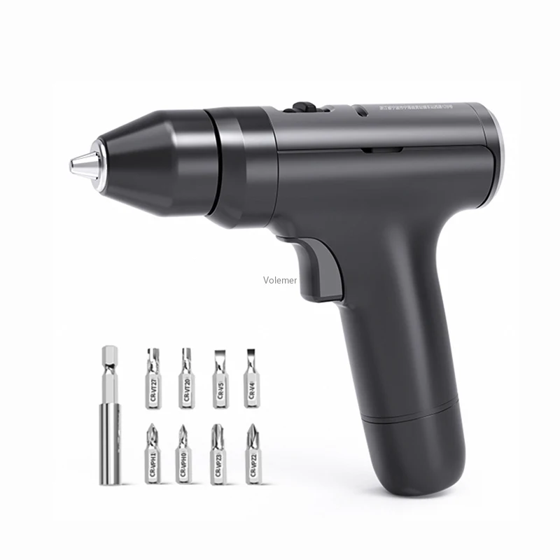 Youpin ไฟฟ้า3000MAh แบตเตอรี่คู่ความเร็ว Brushless ไขควงไร้สายสว่านโรตารี่ชุดเครื่องมือ DIY อุปกรณ์เสริม