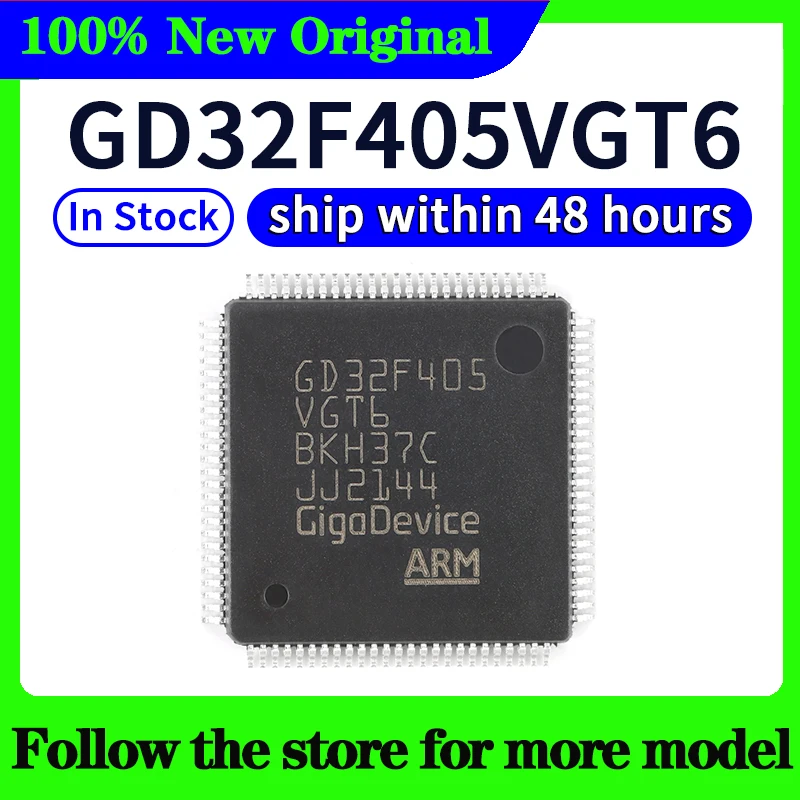 GD32F405RGT6 GD32F405RET6 GD32F405VGT6 GD32F405VGH6  High quality New