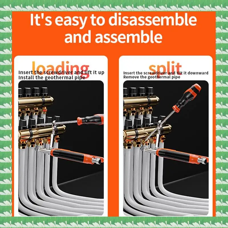 

ONCE Multifunctional Universal Floor Heating Pliers Disassembly Pliers Water Separator Cleaning Heating Special Pliers