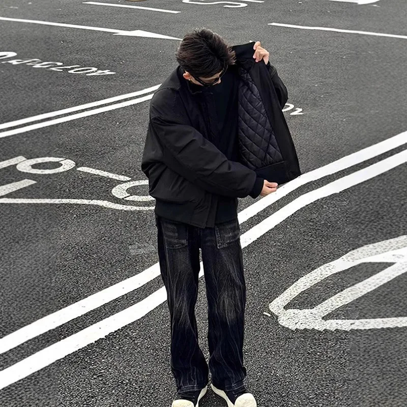 

Мужская зимняя утепленная куртка Style Flight из хлопка, укороченная модель