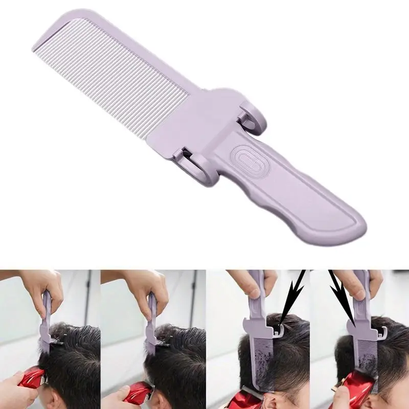 

Barber Styling Comb Adjustable Slick Hairstyle Comb For Hair Thinning Professional Hair Cutting Tool For Barbershop Home DIY