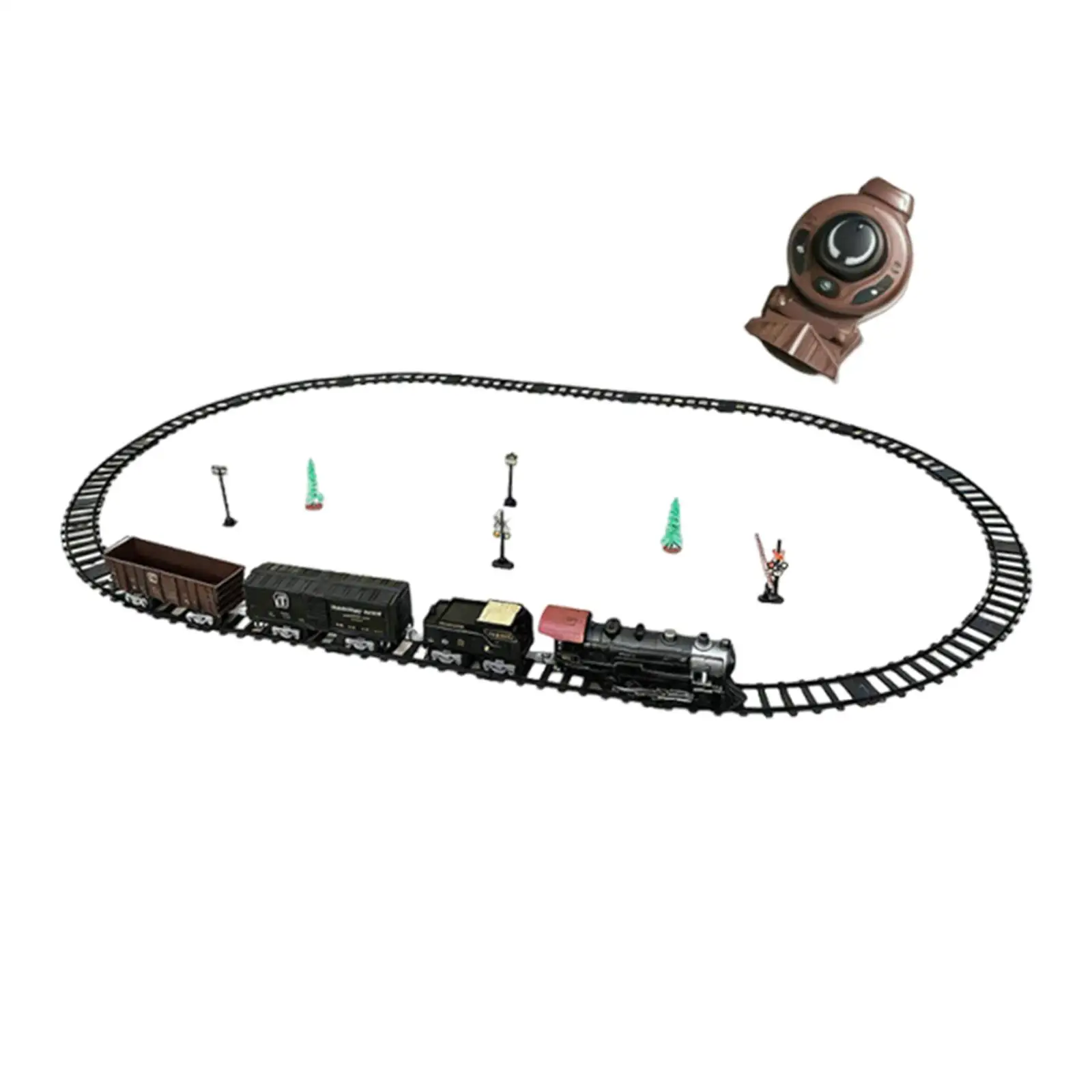 Electric Train Toy Playset Railway Tracks Sets for Kids Children Boys Girls