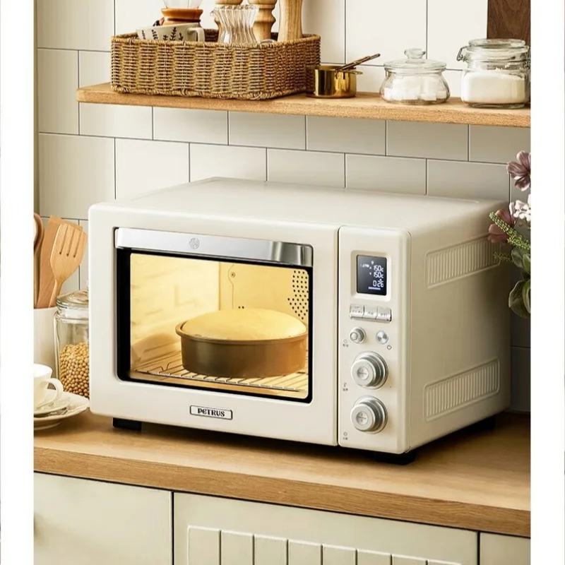 Home Air Fryer Multifunctional Oven Ceramic Inner Liner Kitchen Baking Oven Petrus 40L Elctric Oven Blast Furnace Open Hearth