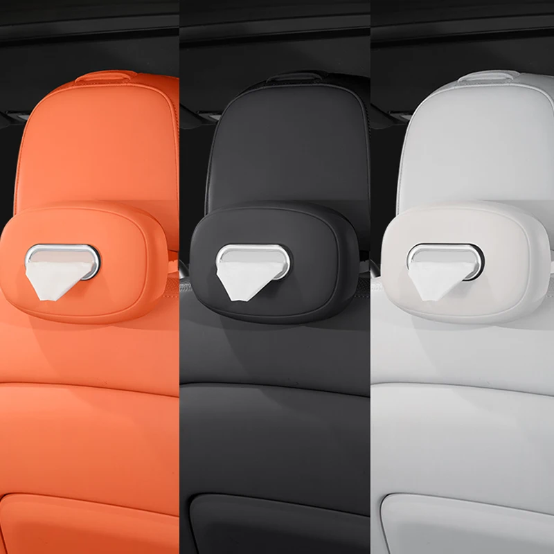 صندوق مناديل سيليكون مثبت على السيارة، صندوق درج معلق، صندوق مسند ذراع مرآة لوحدة التحكم المركزية الداخلية للسيارة، صندوق تخزين مناديل المقعد #2