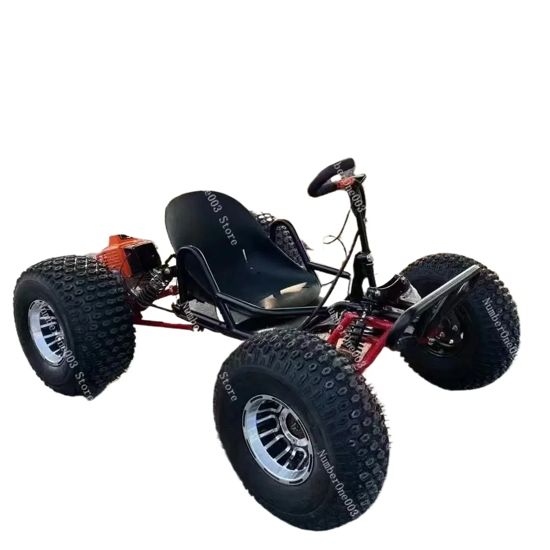Internet-Berühmtheit Offroad-Gokart Vierrad-Benzin-ATV für Erwachsene Outdoor Allterrain Elektro-Drift Kindermotorrad