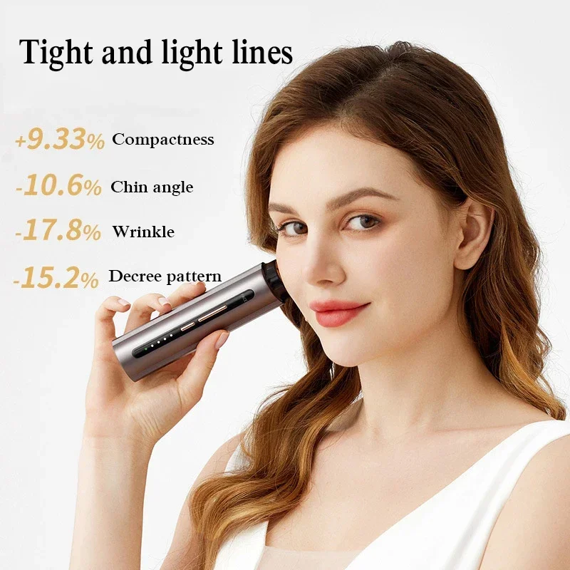 Face Beauty Machine Skin Tightening EMS Red Light Beauty Equipment For Anti Wrinkle Face Lifting Tightening Skin Rejuvenation