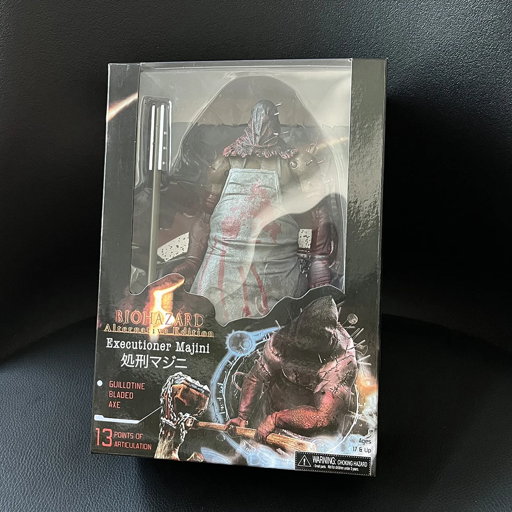 Biohazard Character Evil Resident Executioner Majini Action Figure Model Birthday Gifts