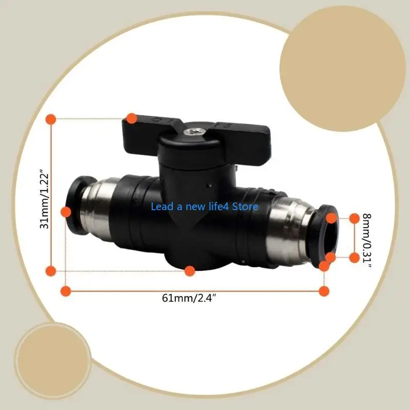 Y55E 5PCS Hướng dẫn sử dụng luồng khí điều khiển phù hợp với các cho khí nhanh