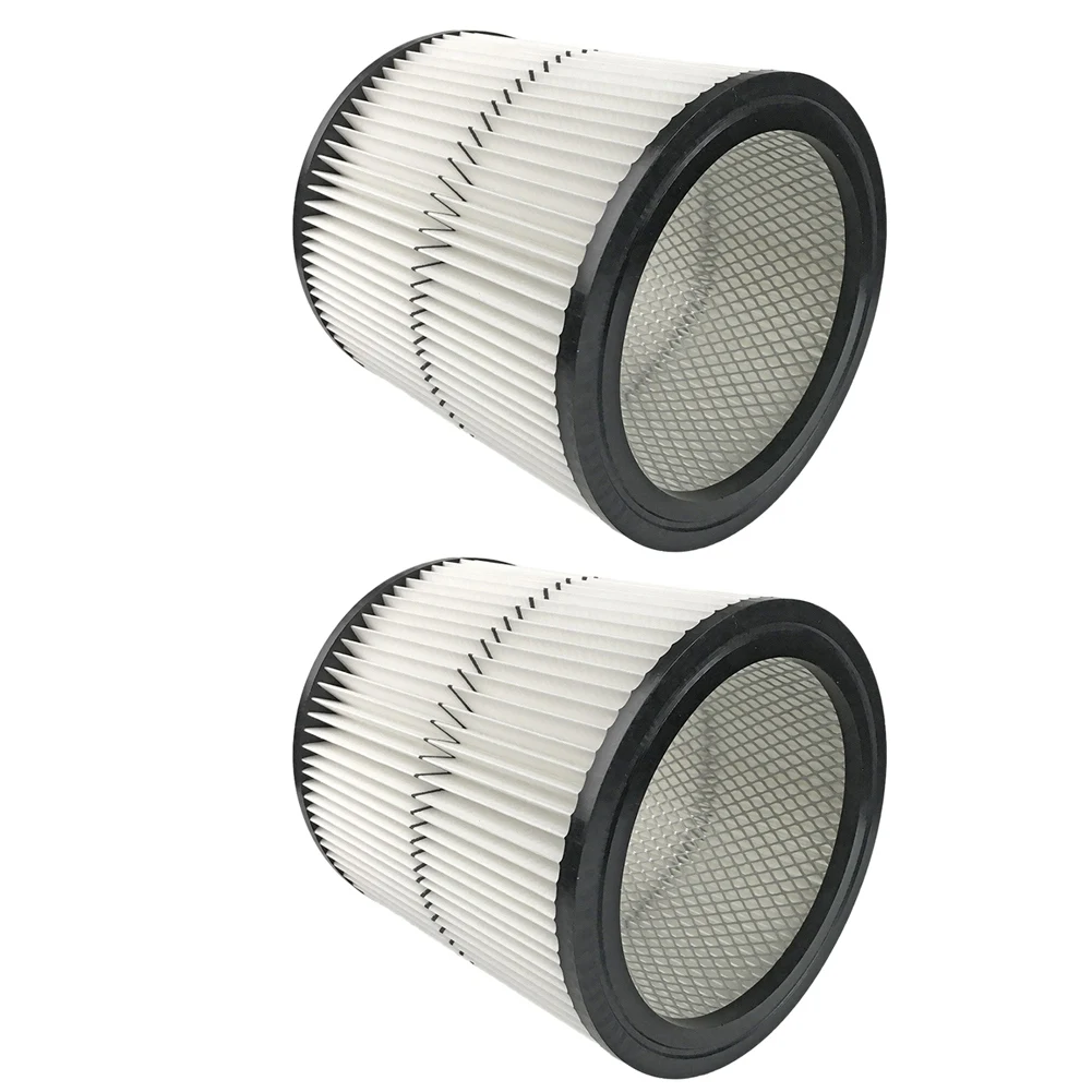 17884 Vacuum Filter for Craftsman 9-17884 17920 17937 17935 Cartridge Filters for Dry or Wet 6/8/12/16 Gallon Vacs 2Pcs