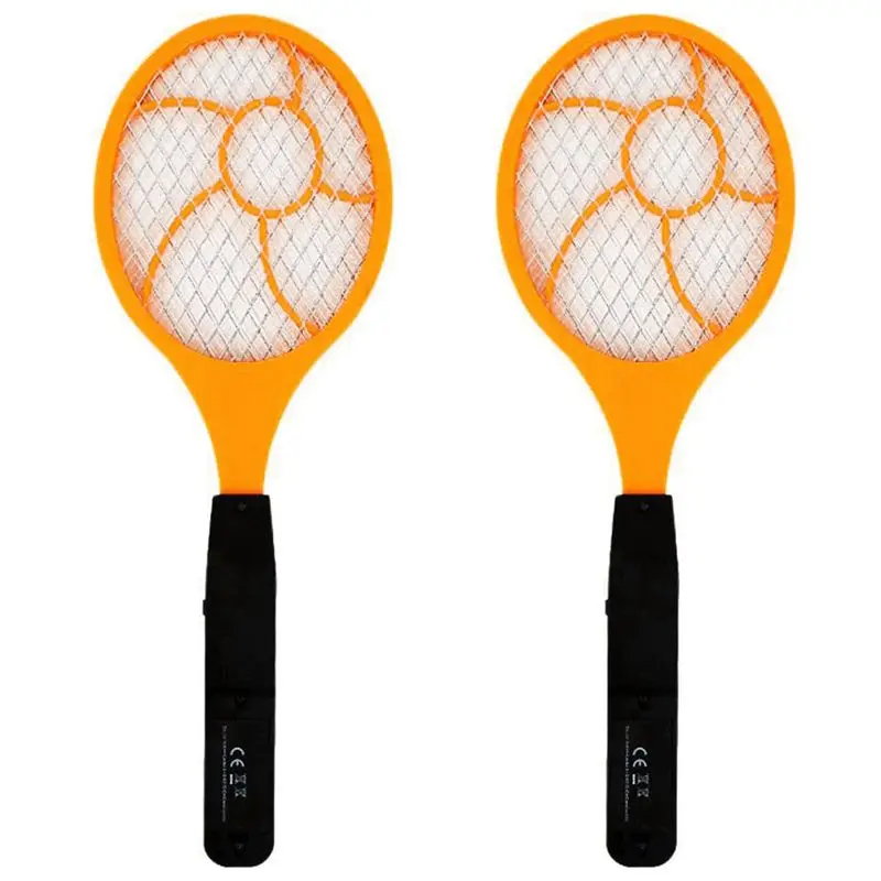 A25F-2X LED Electric Mosquito Swatter Flyswatter Electric Tennis Racket 44 X15.5 Wasp Mosquito Killer