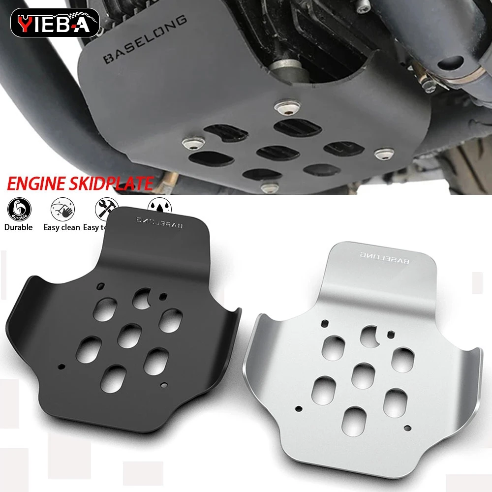 

Motorcycle Skid Plate For Moto Guzzi V7 850 Stone V7 850 Special Custom V9 Bobber 2020-2024 Engine Bottom Cover Bumper Guard