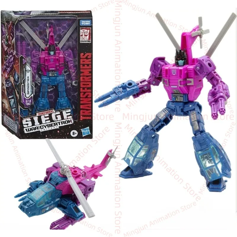 In Stock Transforming Toys Generations War for Cybertron Siege WFC-S48 Spinister Anime Figures Robot Toys Action Figure Gifts