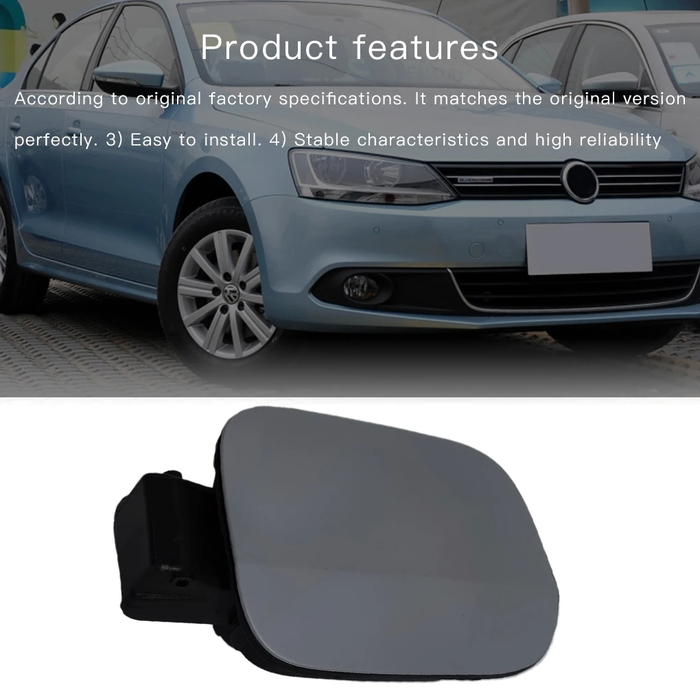Car Fuel Flap Cap Cover Automotive Accessory 16D809857 5C6809857D for Sagitar Jetta MK6 2012-2015