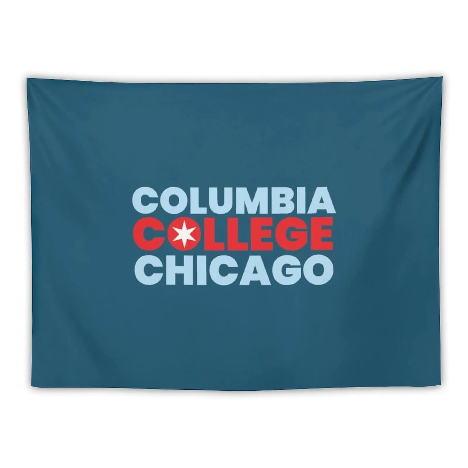 

New Columbia College Chicago Flag Logo Tapestry Bedroom Decor Kawaii Room Decor