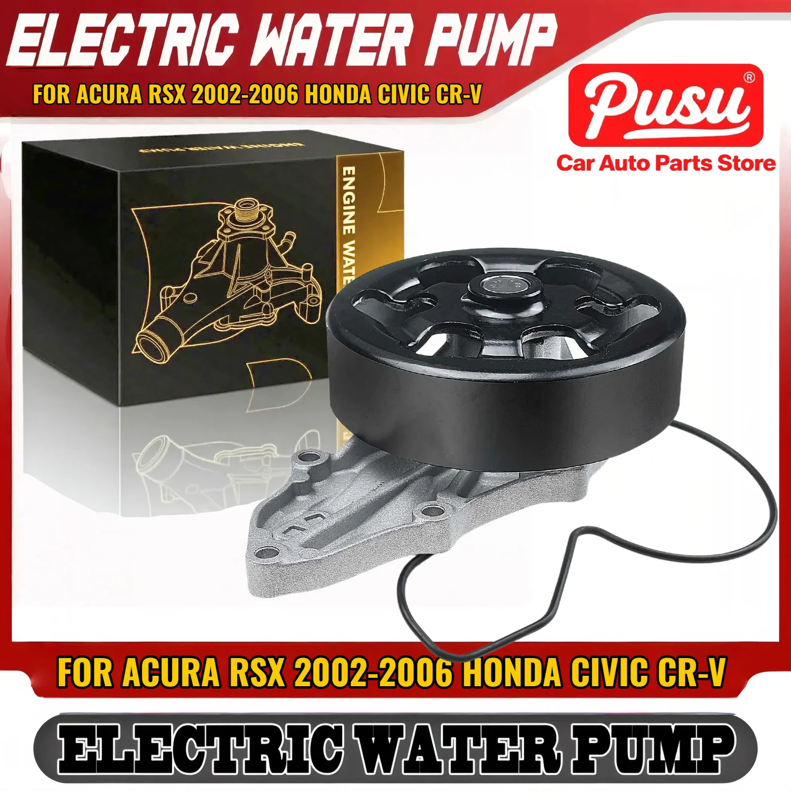 

Engine Water Pump for Honda Civic CR-V Acura RSX 2002-2006 2.4L 2.0L 19200PNA003 19200PNLE01 19200RBB002 19200RBB003 19200RBB013