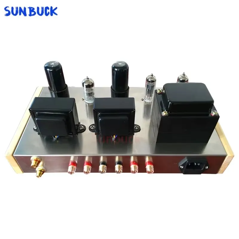 Sunbuck Dual 6Z4 หลอดเรียงกระแสหรูหรา 6P6P 6N2 หลอดเครื่องขยายเสียงชุด DIY