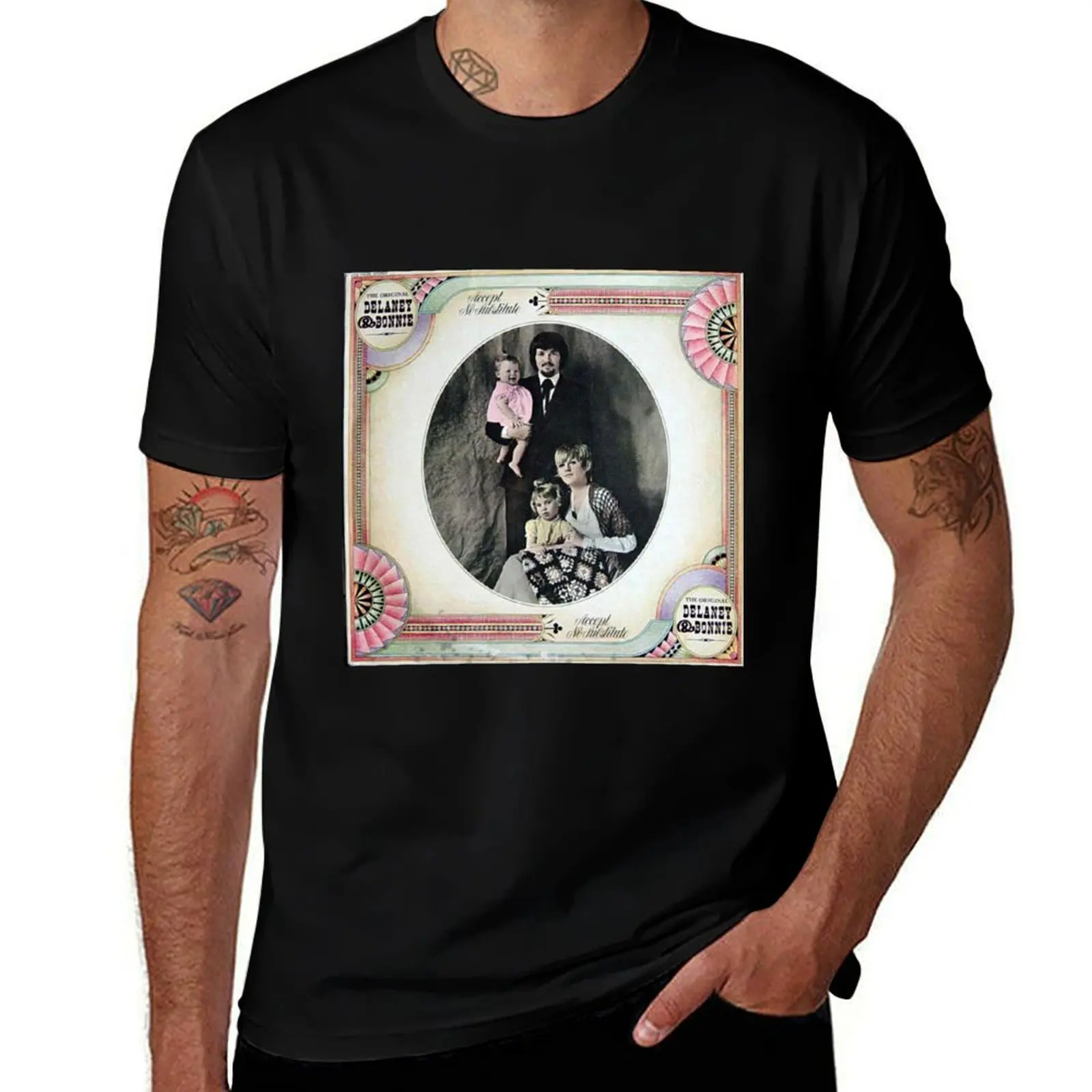 Delaney & Bonnie T-Shirt Basic Simple Casual Short Sleeve Tee