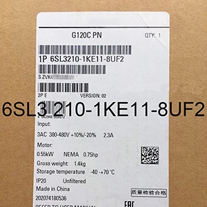 

Module 6SL3210-1KE11-8UF2 Compact Inverter 6SL3 210-1KE11-8UF2