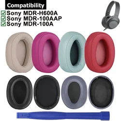 Almohadillas de repuesto para auriculares Sony MDR-100A MDR-100AAP MDR-H600A MDR 100A 100AAP H600A