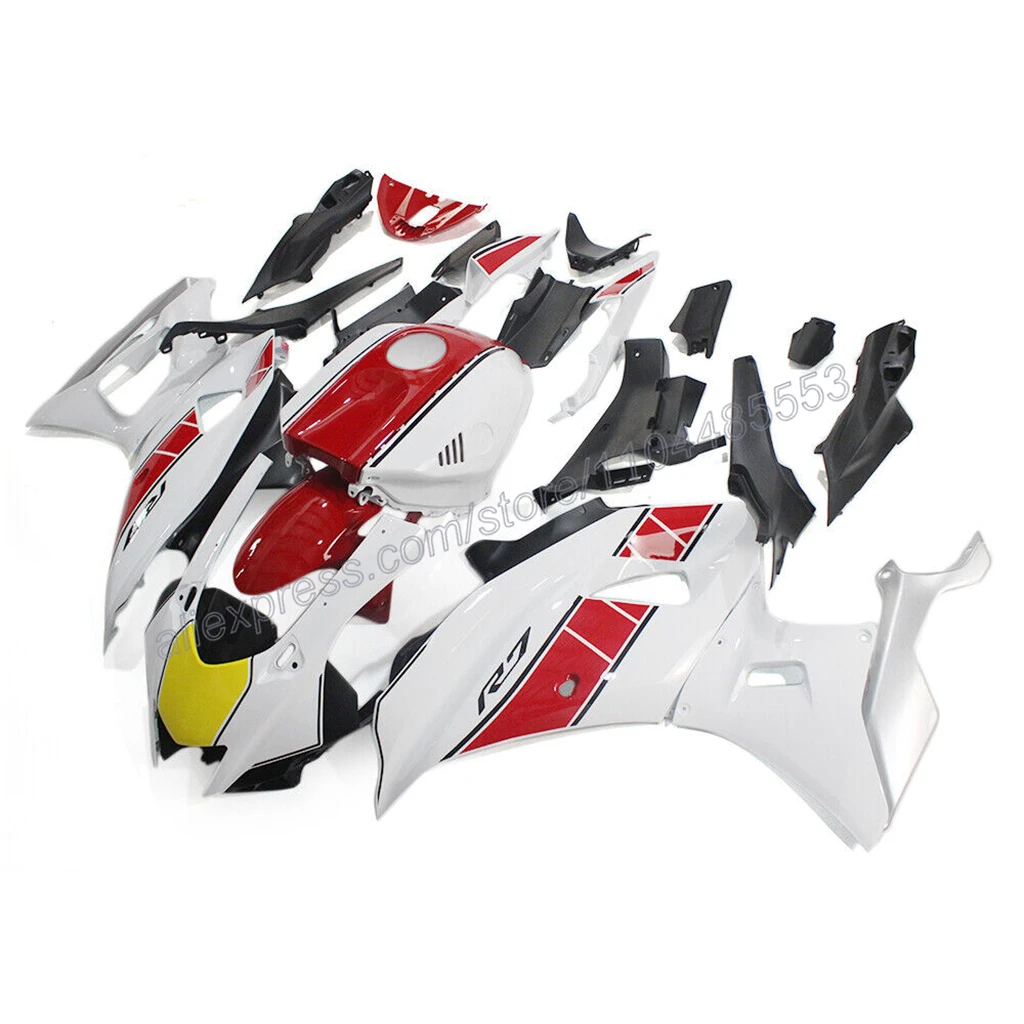 R7 2025 Fairings Kit لياماها 2021 2022 2023 2024 YZFR7 YZF R7 مجموعة كاملة هيكل السيارة لوحات القلنسوة