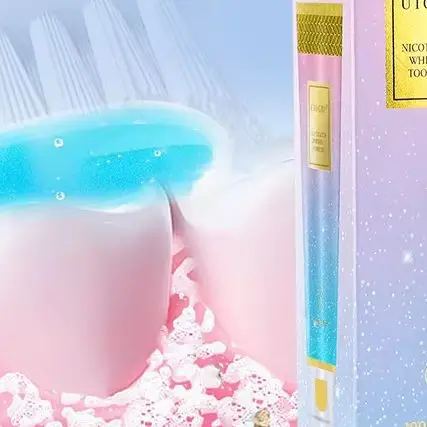 معجون أسنان لتبييض الأسنان في المخزون الأمريكي يزيل بقع الشاي والقهوة والنبيذ معجون أسنان منعش للأسنان الحساسة #1