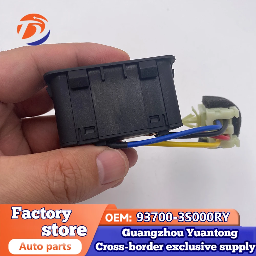 Trunk Lid Switch Fuel Door Opener Release Button for Hyundai Sonata YF i45 2011 2012 2013 2014 93700-3S000RY Replacement Parts