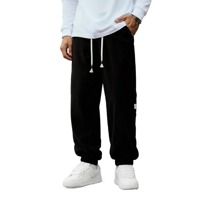 

Мужские легкие джоггеры 2026: весенне-летние повседневные спортивные брюки для зала и улицы, дышащие, свободного кроя