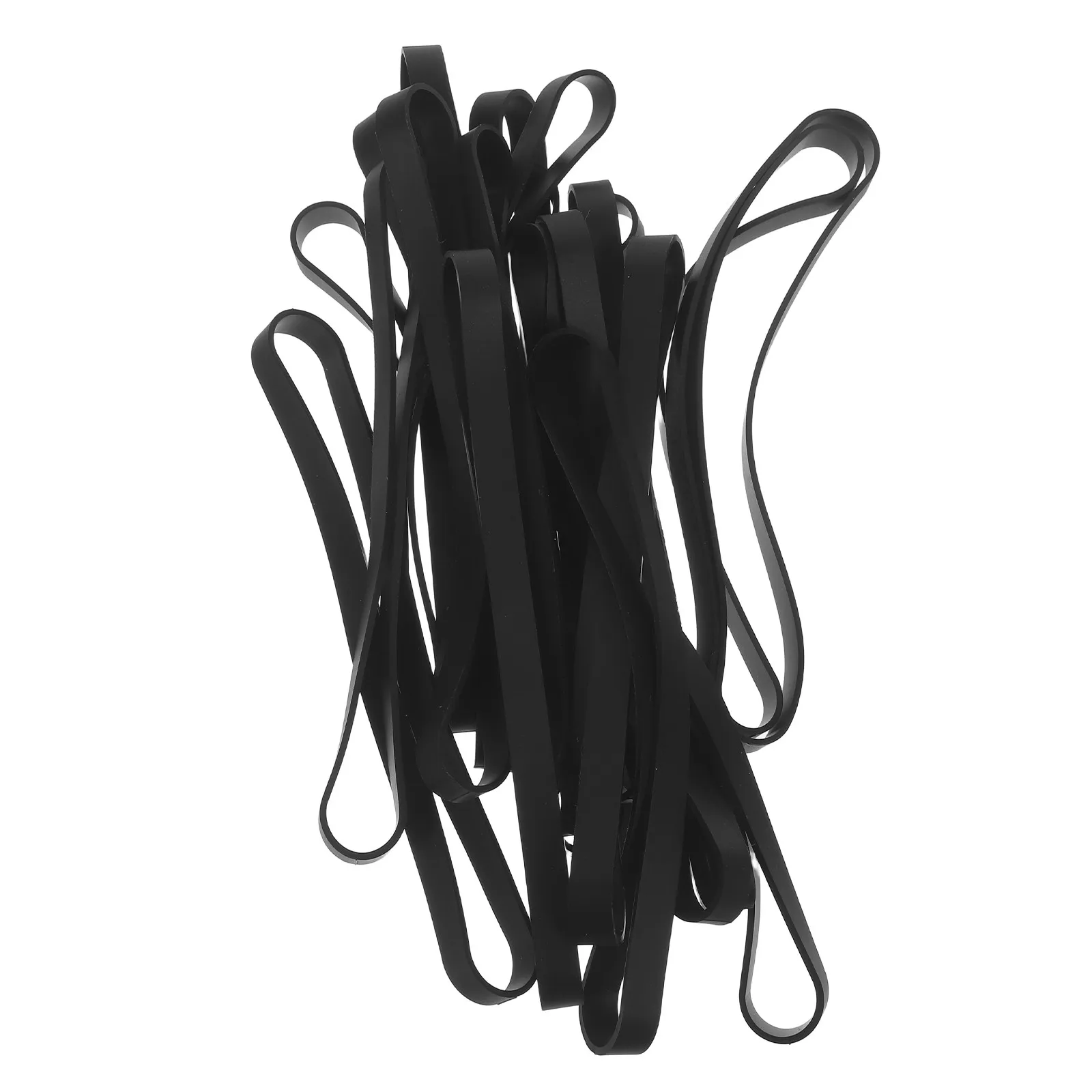 20Pcs Stretchable Elastic Bands for A5 Notebook Closure Silicone Planner Straps Journal Accessories Travel Office
