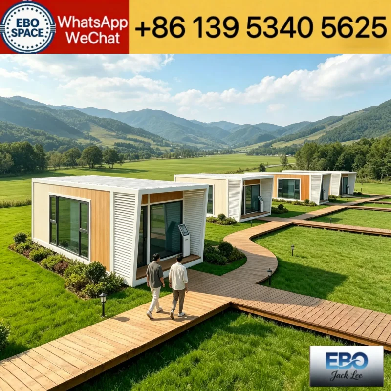 Ready‑to‑Use Expandable Container House Foldable Prefab Tiny House Complete Furniture Expand Home For Family Temporary Residence