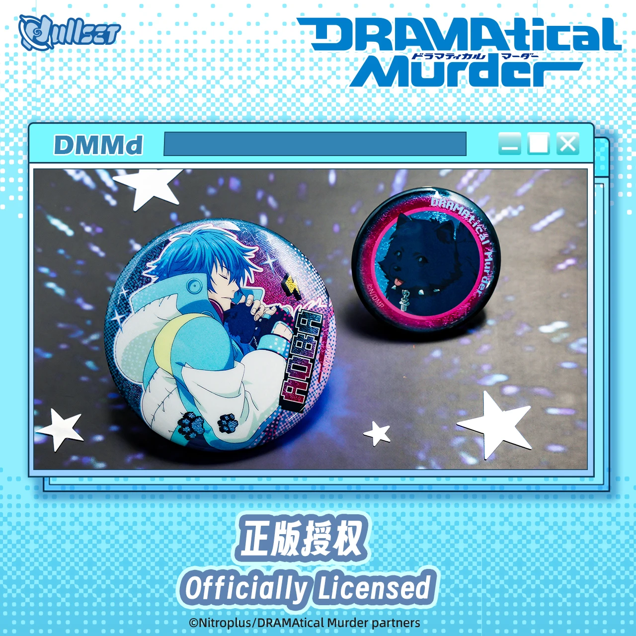 Originele Nullset Dmmd Vol.2 Badge Set Aoba Koujaku Noiz Animatie Perifere Acg Goederen Decoratie Verjaardagscadeau Speelgoed
