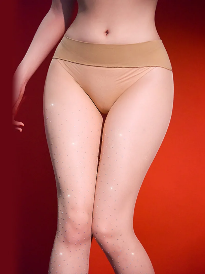 

Sexy Stockings Seamless Open Crotch Stockings Sexy Mask Open Crotch No Need To Take Off Flirting Black Stockings Insertable NWN5
