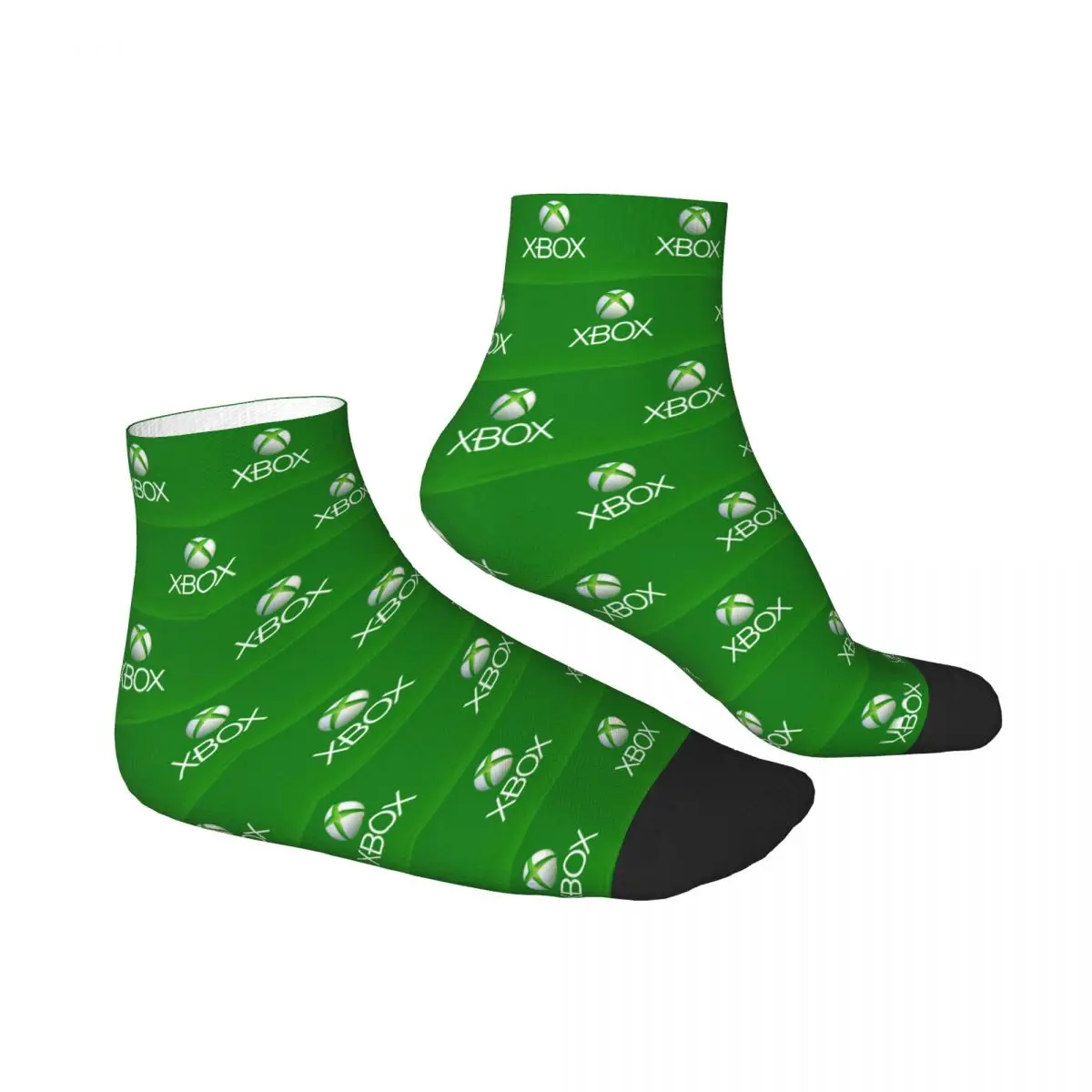 Green Xbox Logo Socks Harajuku Super Soft Stockings All Season Socks Accessories for Unisex Gifts