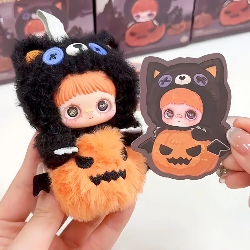 New Hot Maymei Let The Haunting Begin Blind Box Cute Trendy Fluffy Doll Desktop Decoration Mystery Surprise Box Halloween Gifts view 6
