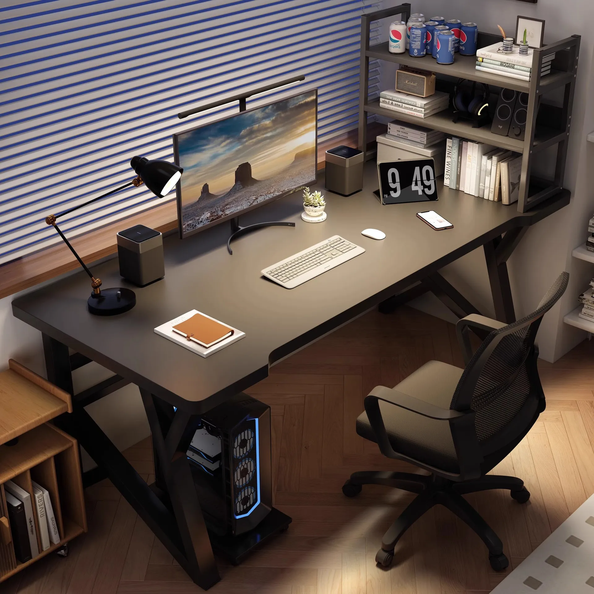 Fashion Desktop Home Bedroom Desk Student Learning Writing Desk Simple Desk Workbench