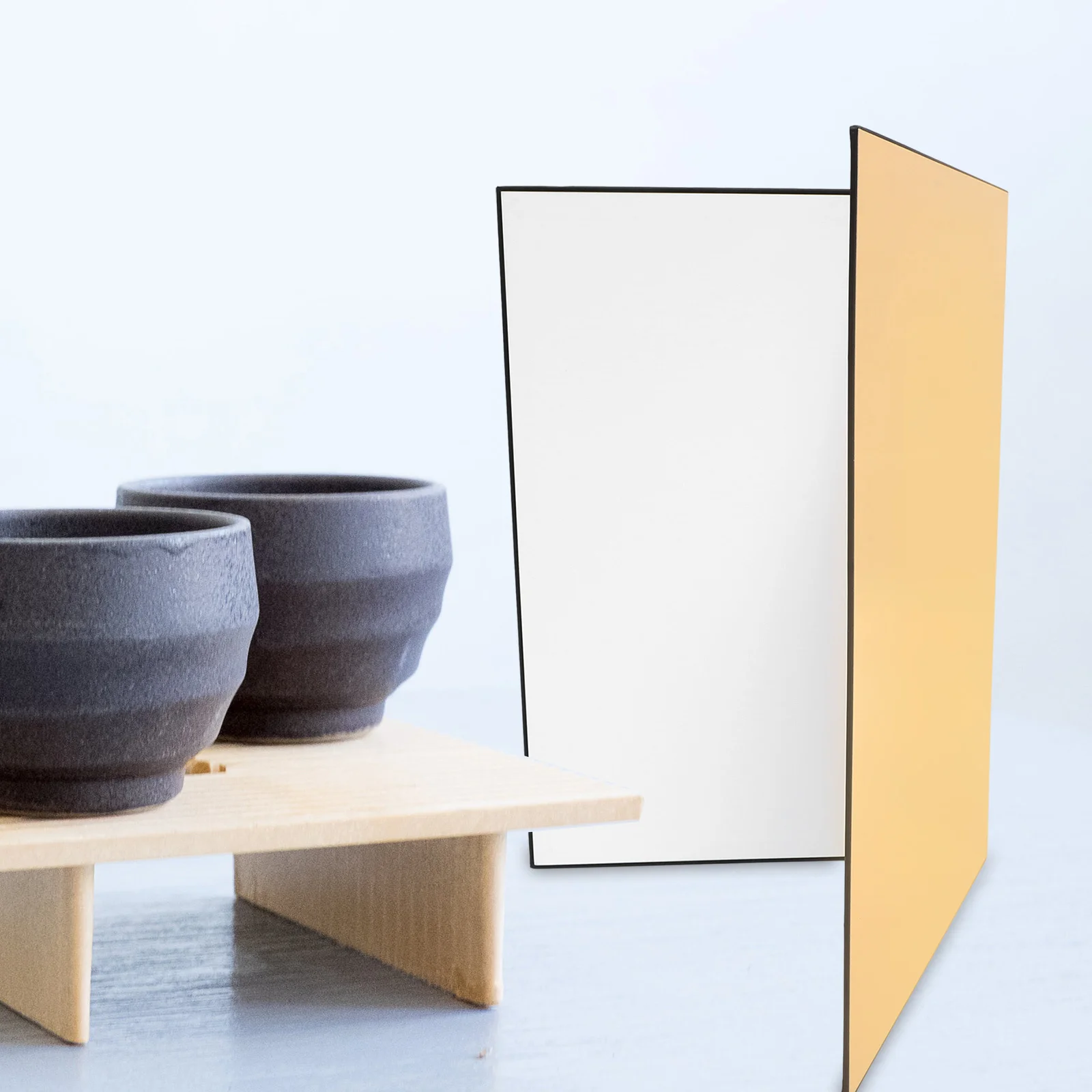 

Cardboard Folding Reflector A3 Size Durable Photography Prop for Still Photo Enhance Effects Photography Reflector