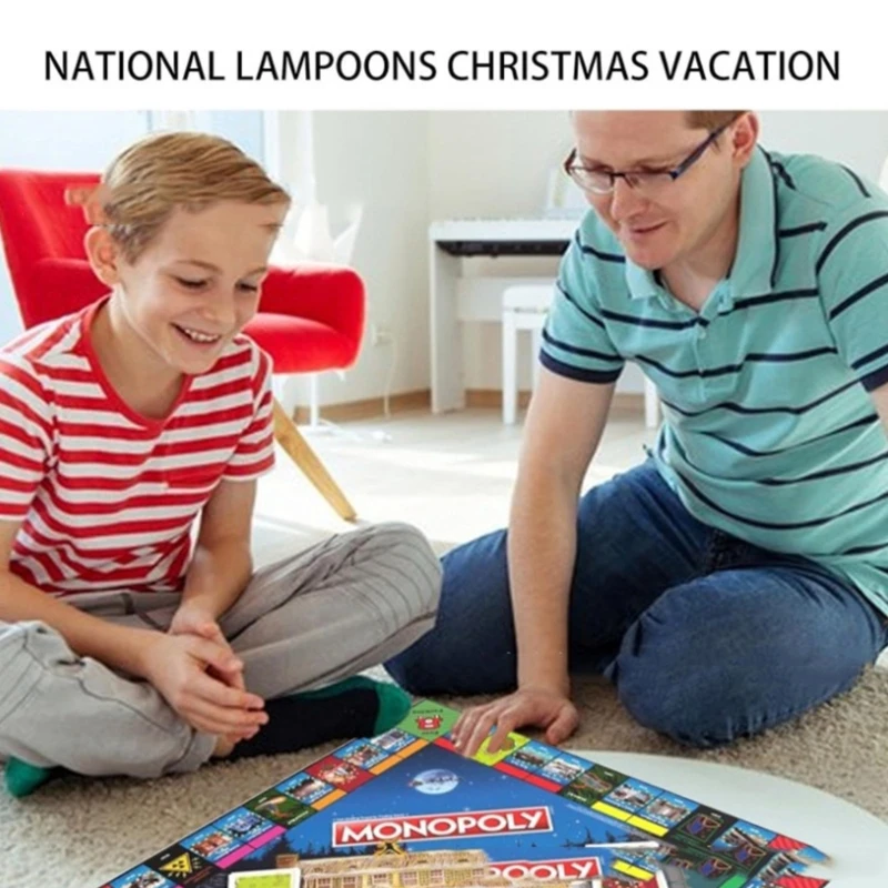 Christmas Vacation Theme Board Game Holiday Family Gathering Party Tabletop Game National Lampoons Board Game