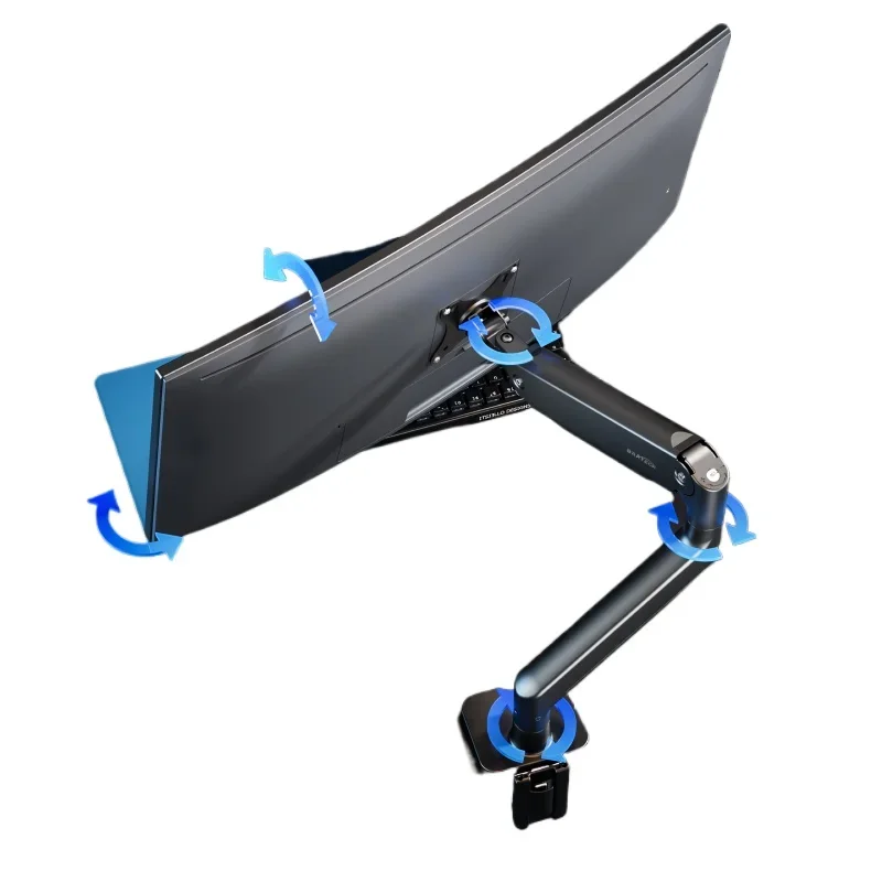 Bracket hairtail screen large load-bearing robot arm non-punching rotating vesa lifting telescopic E560