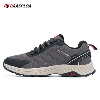 Baasploa Neue Wasserdichte Wanderschuhe Outdoor Jagd Turnschuhe Klettern Nicht-slip Trekking Turnschuhe Männer Sneaker Männlichen Wanderschuhe