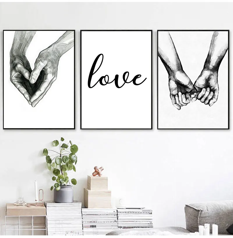 Decorativas Pared Cuadros Scandinavian Home Posters And Prints Living Room Bedroom Canvas Painting Wall Art Nordic Laminas