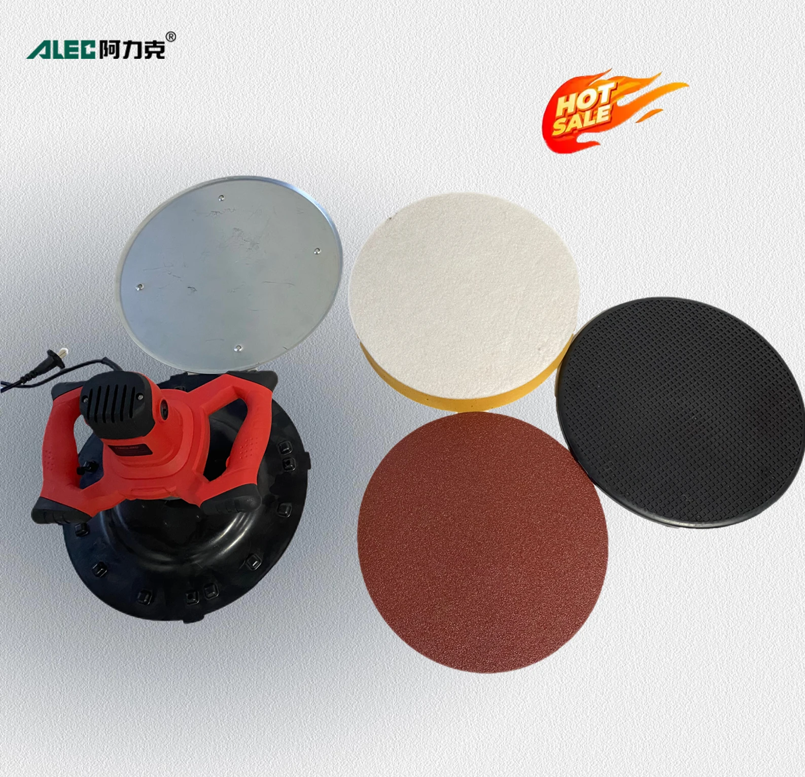 

Портативная мини-штукатурная машина 110В/220В для выравнивания бетона, цементного раствора и штукатурки стен с лампой